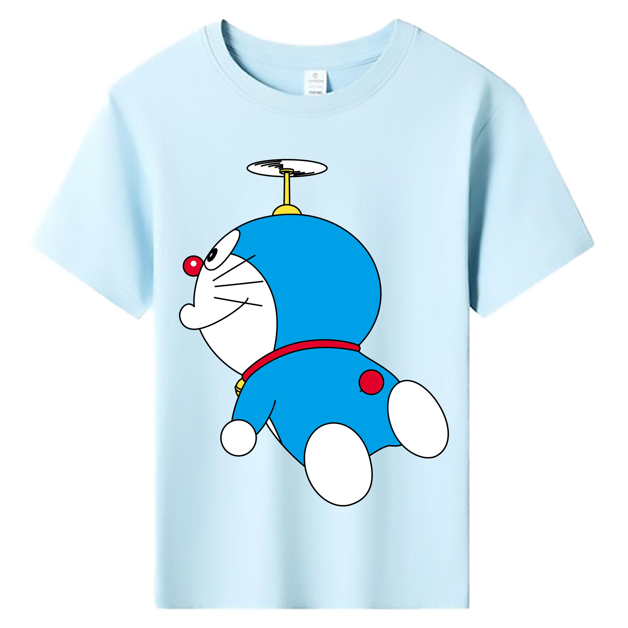 （画像用） ドラえもん Doraemon 綿100％キッズTシャツ（フロントプリント）